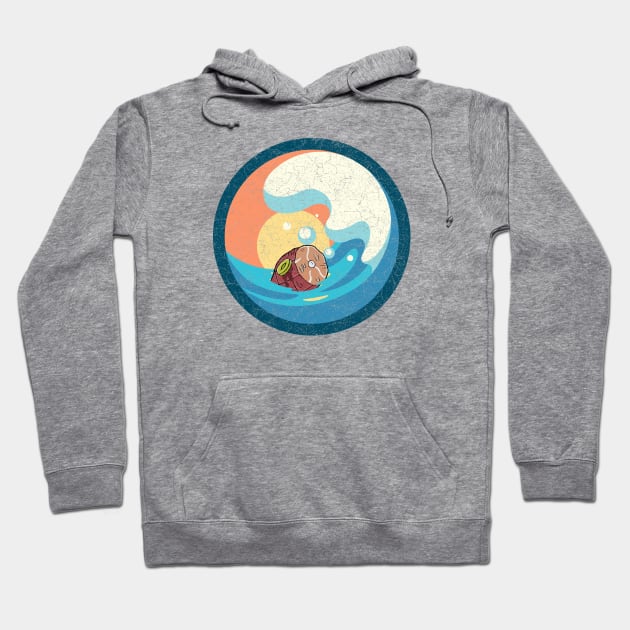 Beach Ham Hoodie by Sunny Legends